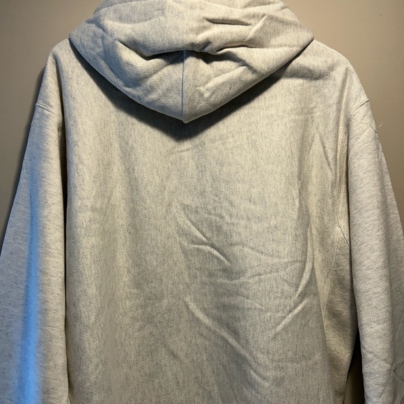 Champion Men's Light Gray Hoodie - Picture 7 of 7